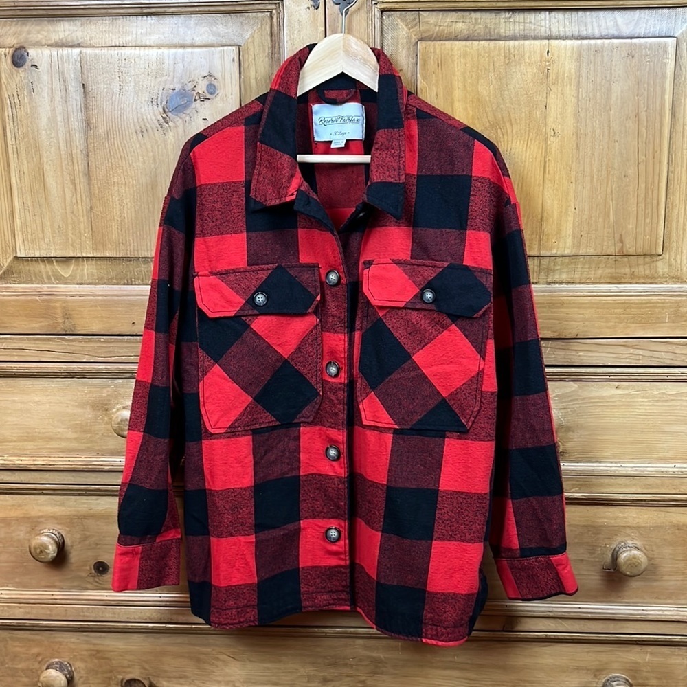 RESERVE FAIRFAX men’s SHACKET, size XL